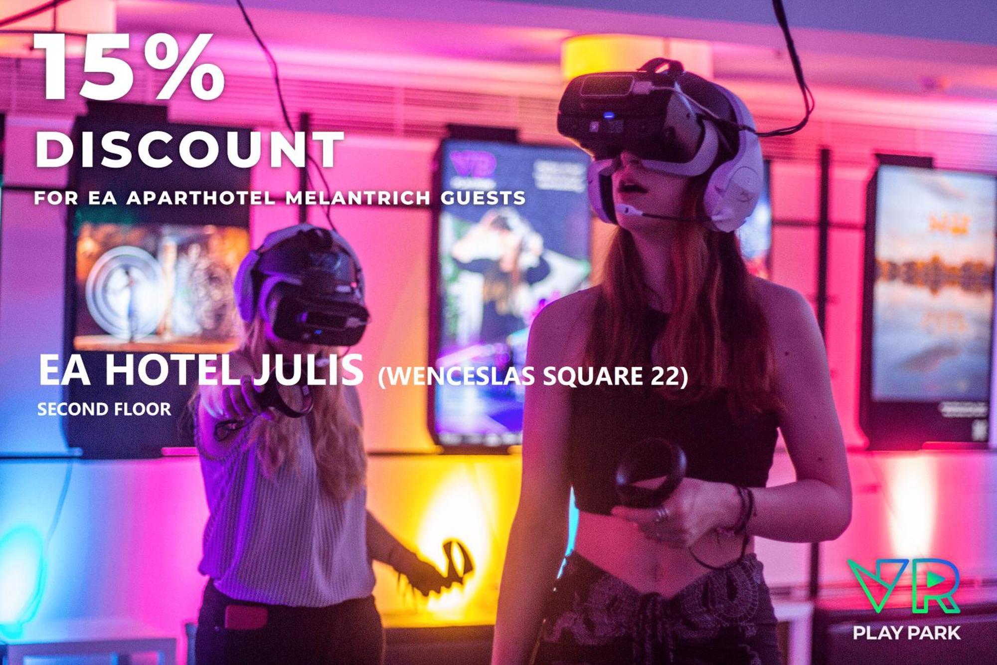 Ea Aparthotel Melantrich Прага Экстерьер фото